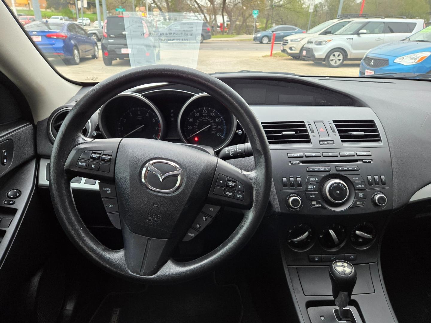 2013 Blue Mazda MAZDA3 (JM1BL1U78D1) with an 2.0L I4 F DOHC 16V engine, Automatic transmission, located at 503 West Court, Seguin, TX, 78155, (830) 379-3373, 29.568621, -97.969803 - Photo#5